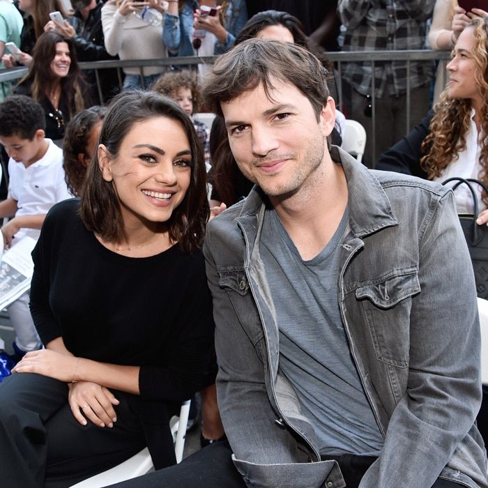 Mila Kunis and Ashton Kutcher