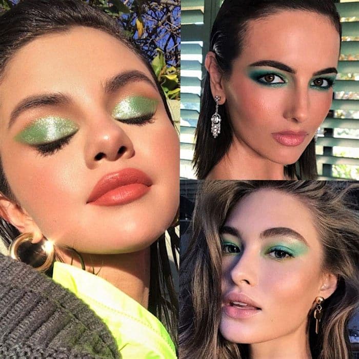 Neon Celeb Eye Makeup