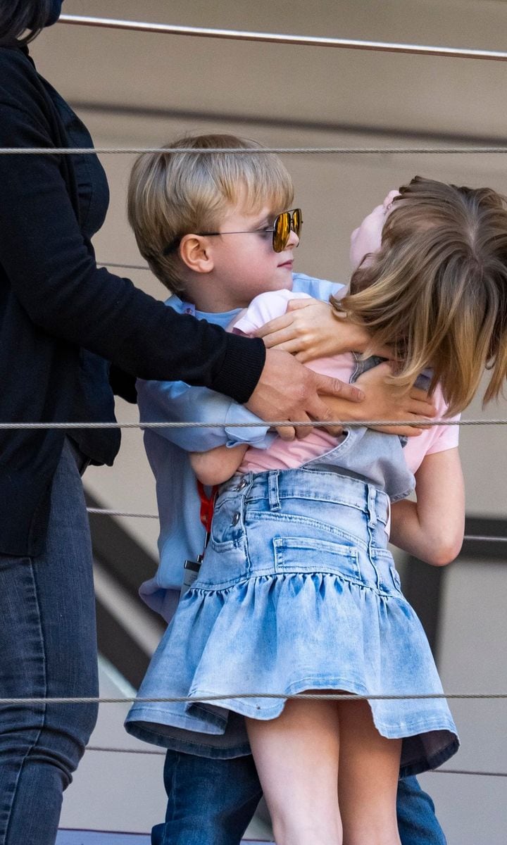 Monaco twins at the race