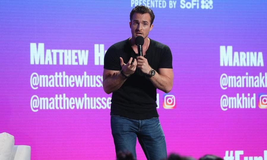 Matthew Hussey at event