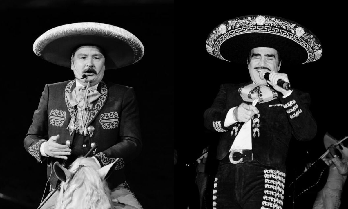 Antonio Aguilar and Vicente Fernandez 