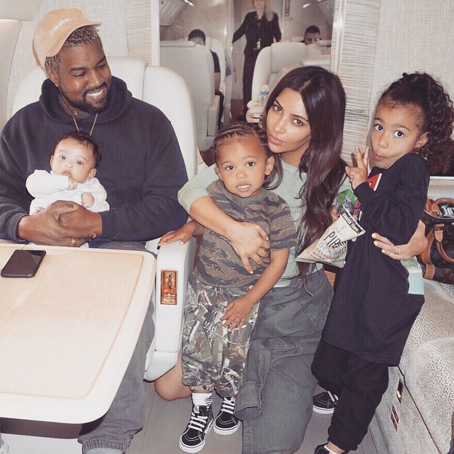 Kim and Kanye's kids are growing up in front of the world