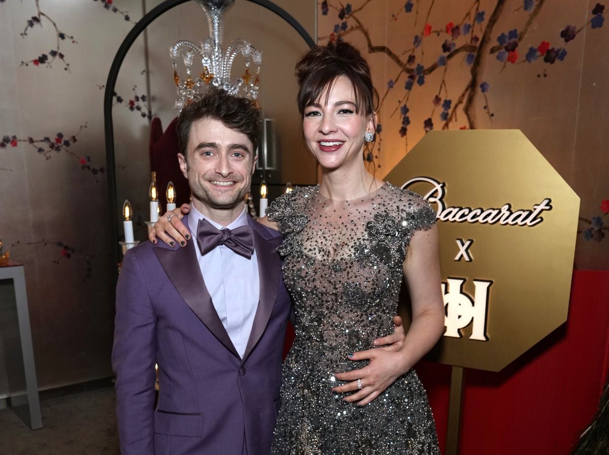 Daniel Radcliffe and his girlfriend Erin Darke