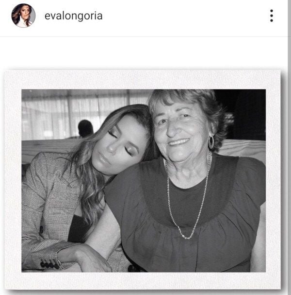 Eva Longoria with mom Ella Eva Mireles