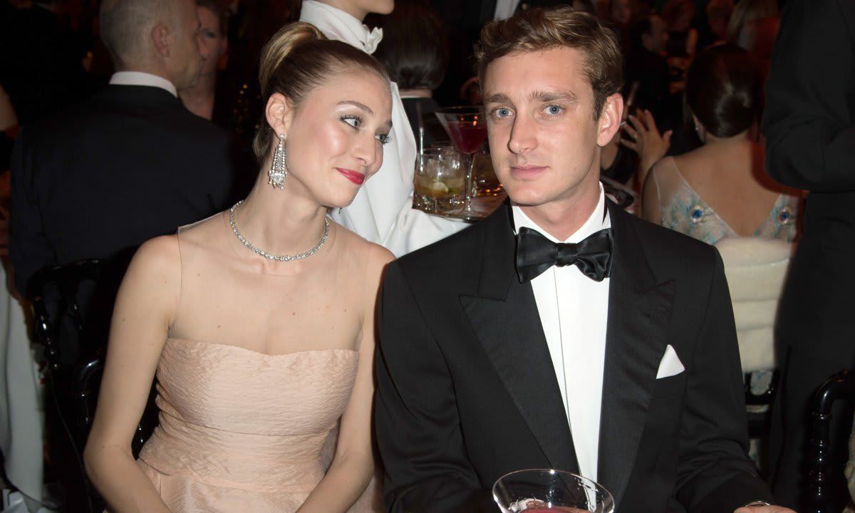 Beatrice couldn't hide her joy as she stared at her then-boyfriend at the 2014 Rose Ball.