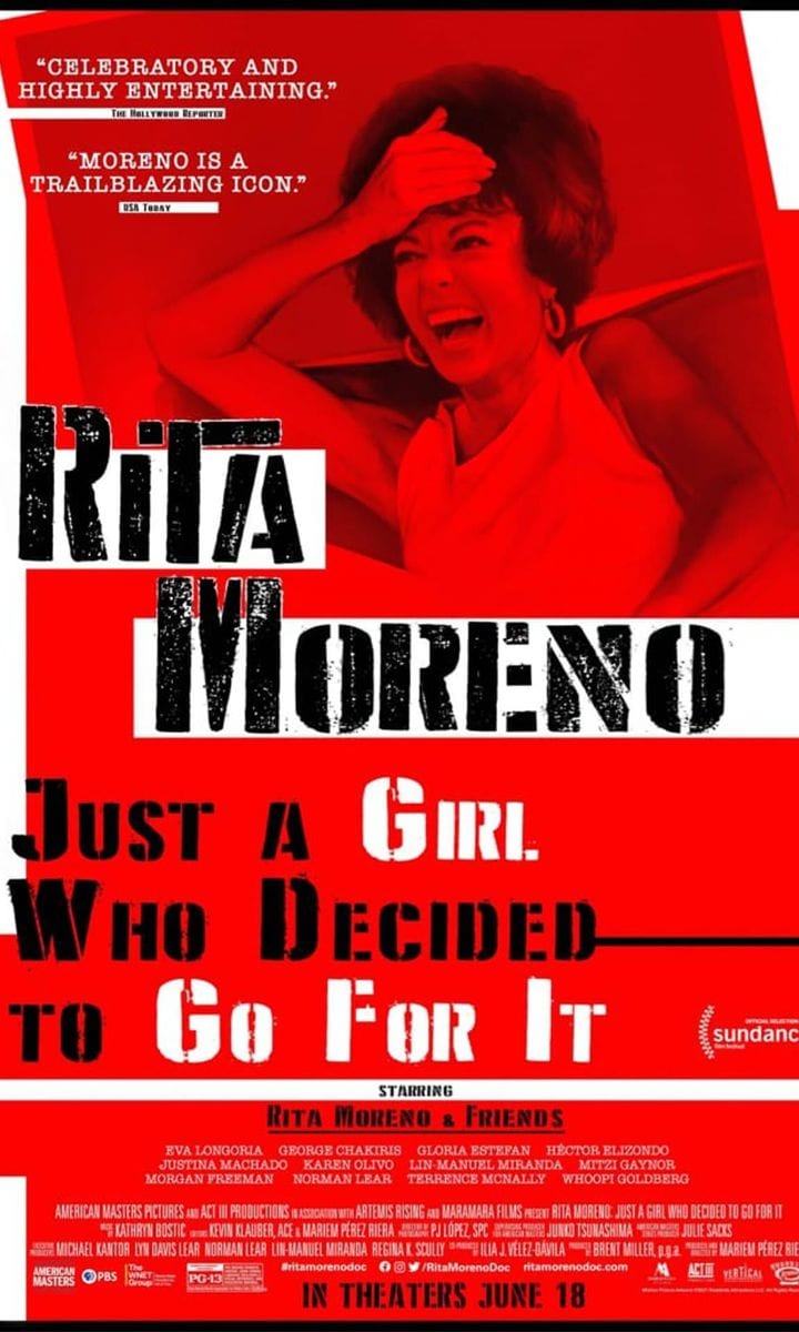 Rita Moreno shines in the documentary 'Just a Girl Who Decided to Go For It'