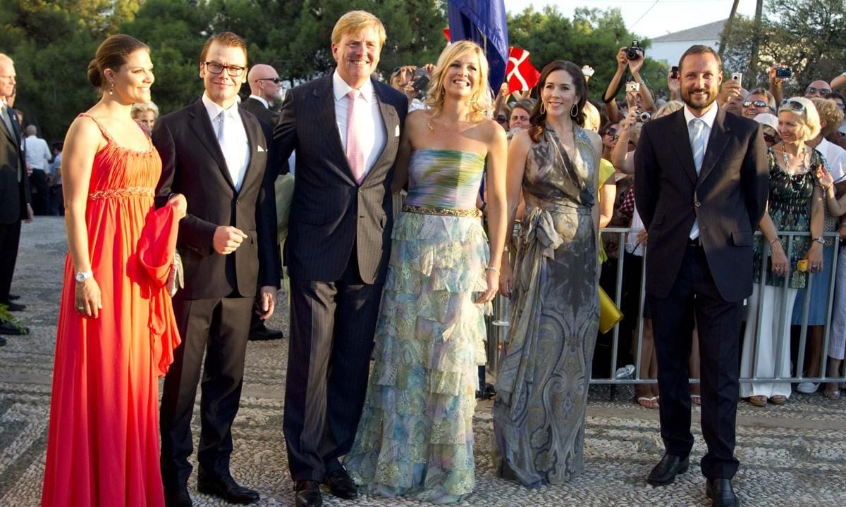 Crown Princess Victoria, Prince Daniel, King Willem Alexander, Queen Maxima, Crown Princess Mary and Crown Prince Haakon (pictured in 2010) will be among the guests at the wedding