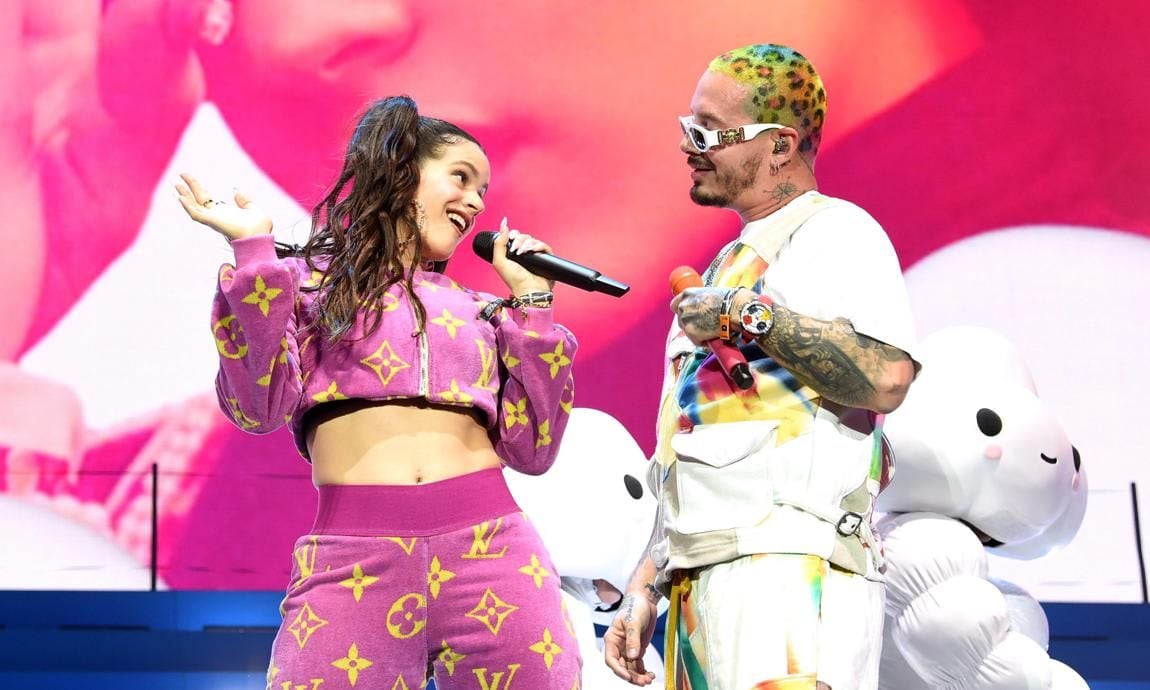 Rosalía y JBalvin