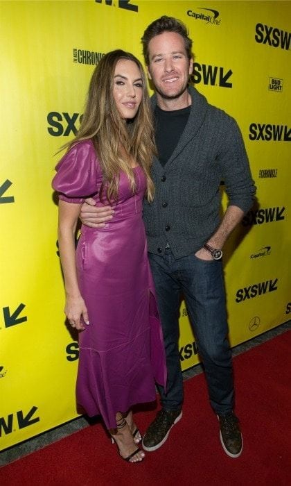 Elizabeth Chambers and Armie Hammer attended the <i>Final Portrait</i> premiere at the Stateside Theater on March 9. Elizabeth supported her husband who stars in the new film.
Photo: SUZANNE CORDEIRO/AFP/Getty Images