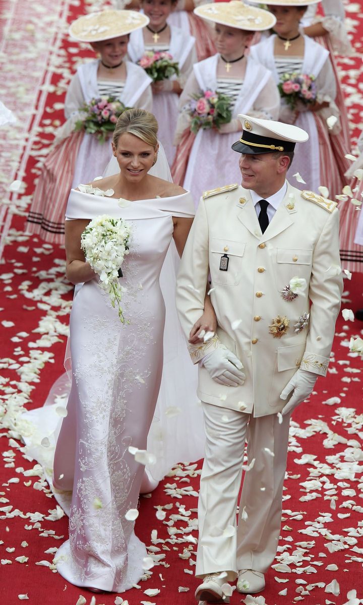 Prince Albert and Princess Charlene of Monaco got married in 2011