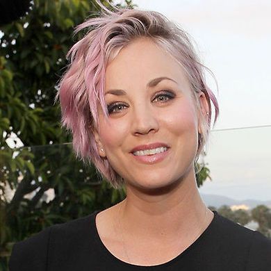 A pixie cut can be quite edgy on its own, but if you're looking for something a bit bolder, a soft pink candyfloss shade can make a great statement. If you've never opted for a bright color before stick to hair chalks that can easily be washed out. Wash your hair and don't add any product afterwards, then start to smooth the hair chalk on the sections you want to color sometimes just a few strands will be just as eye-catching.<br>
Photo: Getty Images