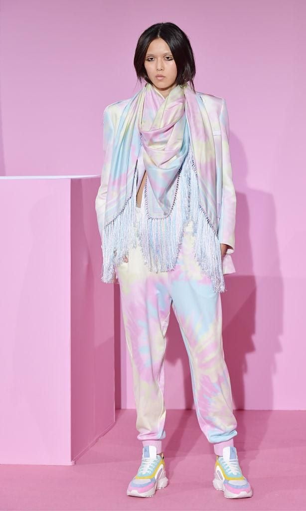 Tie dye suit from Ralph & Russo