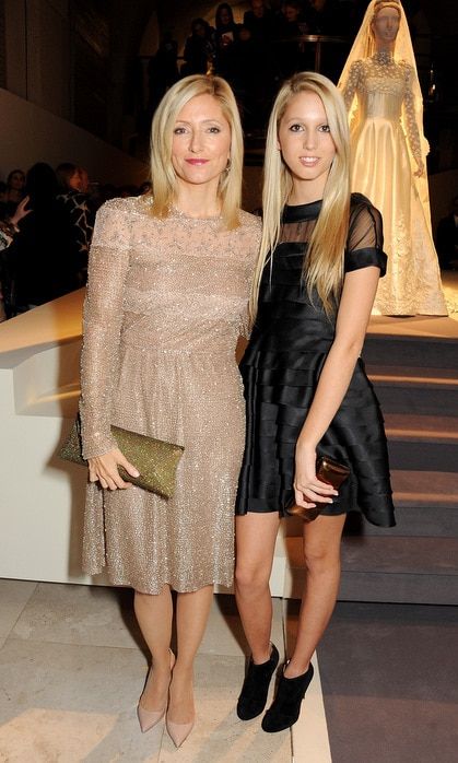 Like mother, like daughter! Olympia and her mom Crown Princess Marie-Chantal made a chic pair at a private viewing for London's <I>Valentino: Master Of Couture<i/> exhibition in 2012. The young royal opted for a LBD, while her mother went neutral in a shimmering midi dress.
<br>
Photo: Dave M. Benett/Getty Images for Somerset House