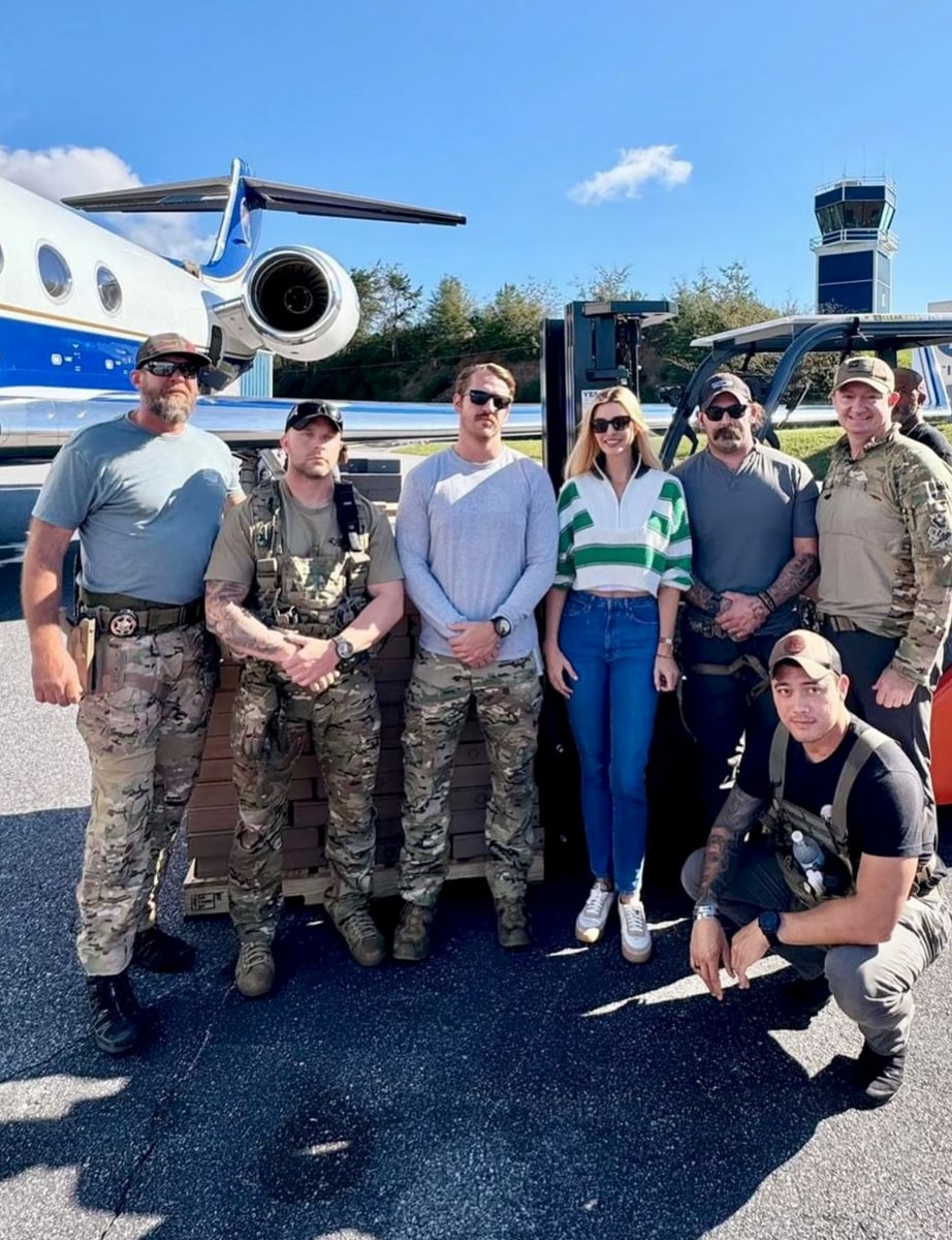 Ivanka Trump and her son Joseph join emergency relief efforts after Hurricane Helene devastation