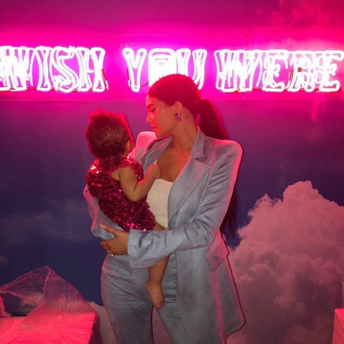 Kylie Jenner and baby Stormi birthday