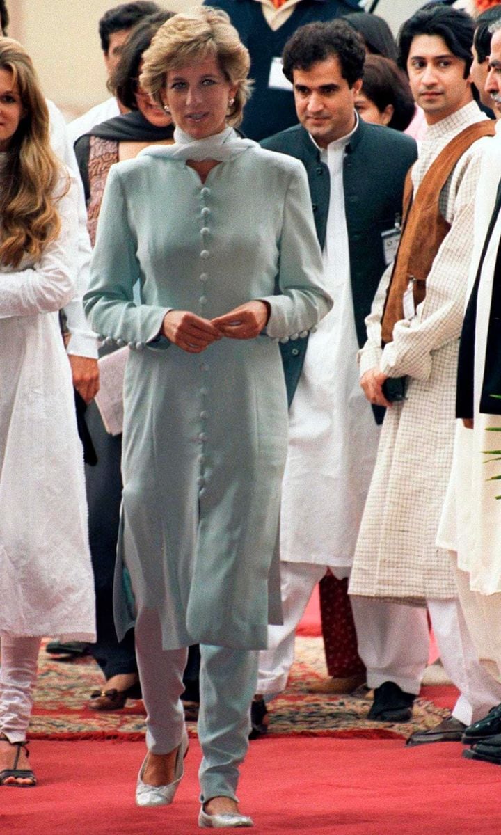 Princess Diana in Pakistan 1996