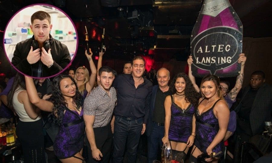 January 5: Raise your glass! Nick Jonas celebrated an exclusive collaboration with Altec Lansing at a CES 2017 party at Marquee Las Vegas.
Photo: Global Media Group