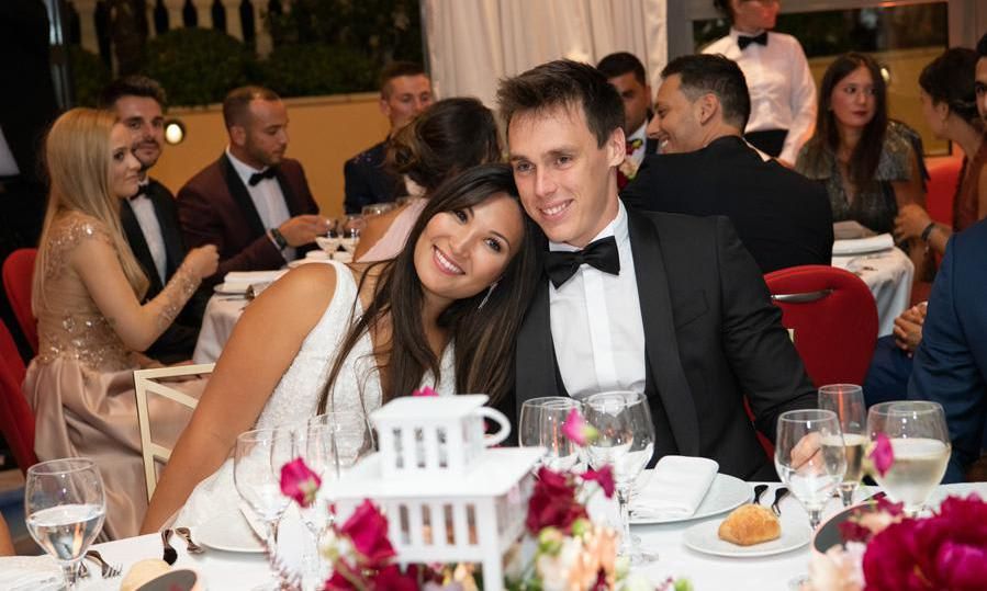 Louis Ducruet and Marie Chevalier wedding