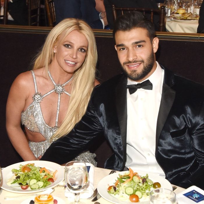 Britney Spears and Sam Asghari