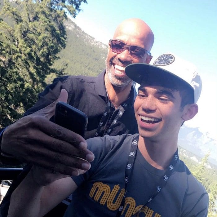 Cameron Boyce and Victor Boyce