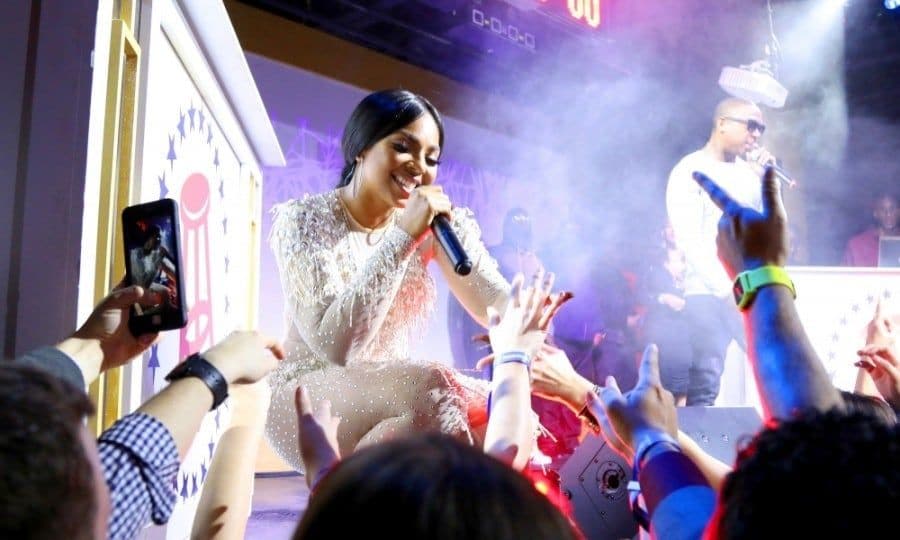 February 3: Ashanti and Ja Rule worked the crowd as they performed at The Barstool Sports Party 2017. The bash was held in Houston, Texas in honor of the final pro football game of the season. Maria Menounos was also in attendance.
Photo: John Parra/Getty Images