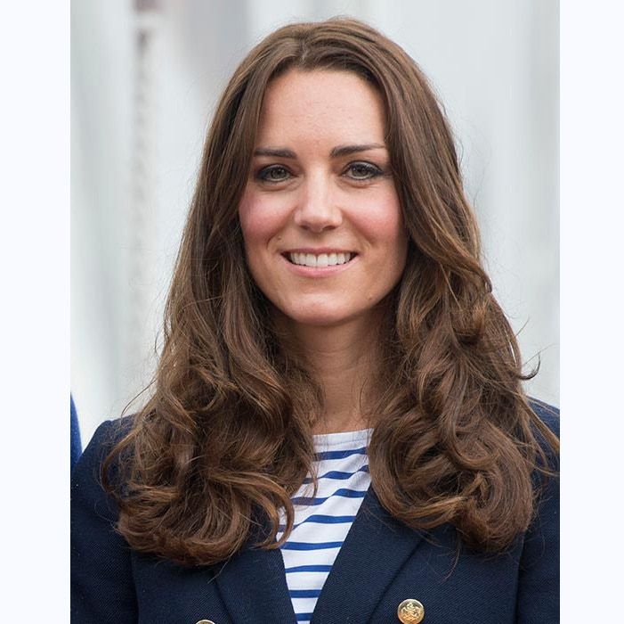 Kate had tousled waves for a tour of Auckland Harbour.
<br>
Photo: Getty Images