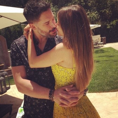 Joe and Sofia celebrated one year together in June. The 'Modern Family' star captioned the photo, "Happy 1st Anniversary love of my life!!! Never been so happy!!#lucky@joemanganiello."
<br>
Photo: Instagram.com/sofiavergara