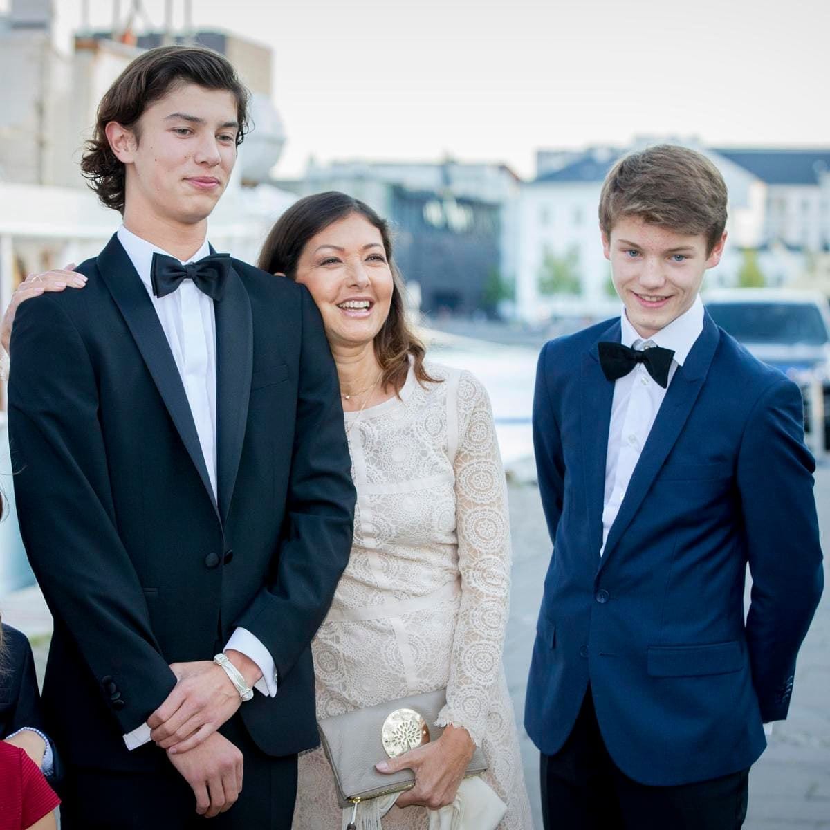 The Queen’s youngest son shares Nikolai and Felix with his ex wife Alexandra, Countess of Frederiksborg