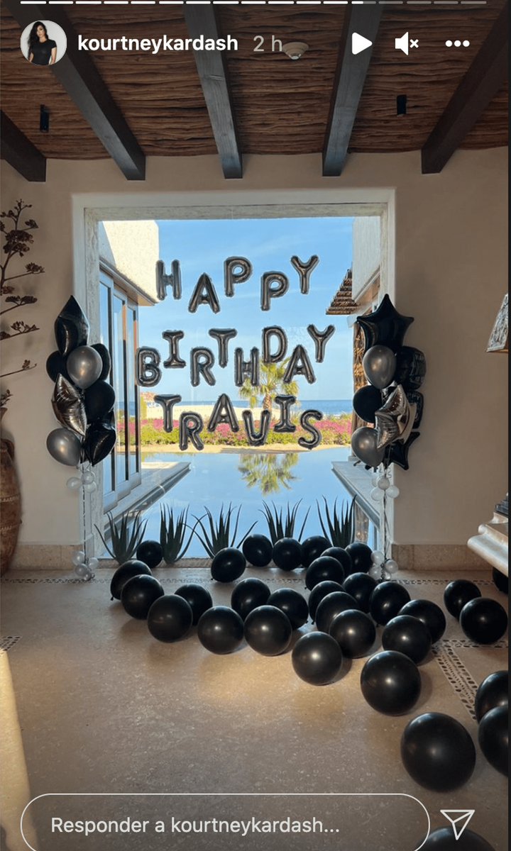 Kourtney Kardashian celebrates Travis Bakers birthday