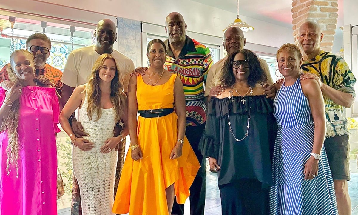 Magic Johnson and friends