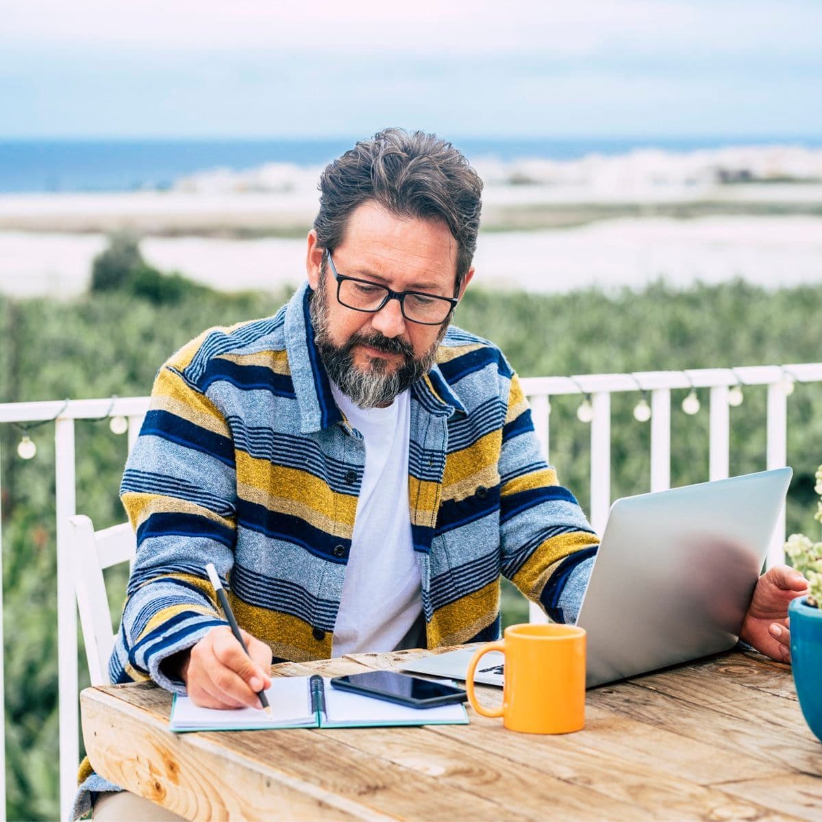 outdoor home office