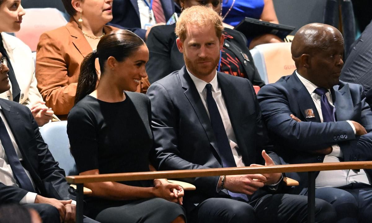 Meghan Markle joined Harry at the United Nations in New York on July 18