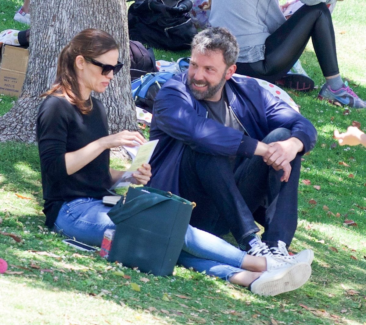 Jennifer Garner and Ben Affleck are seen on June 02, 2018 in Los Angeles, California