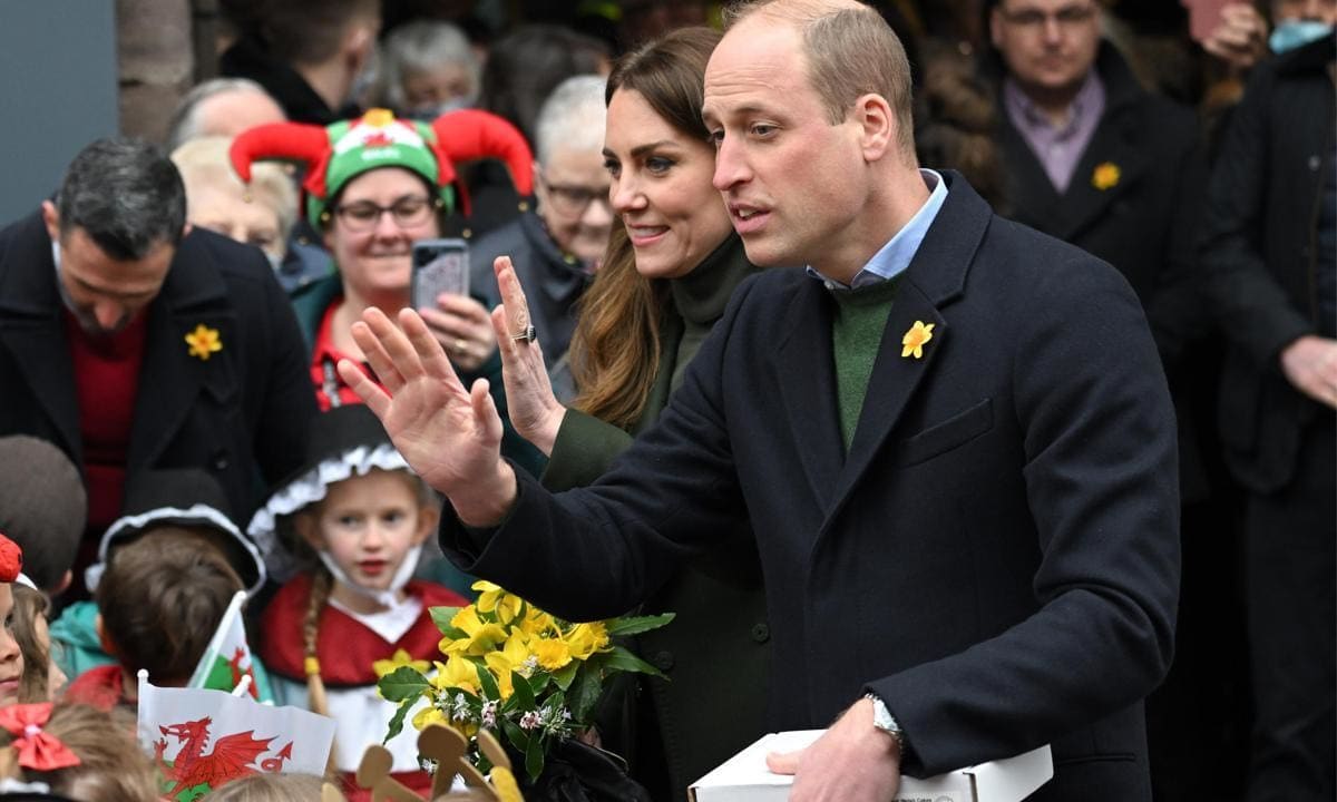 The Duke and Duchess of Cambridge Visit Wales