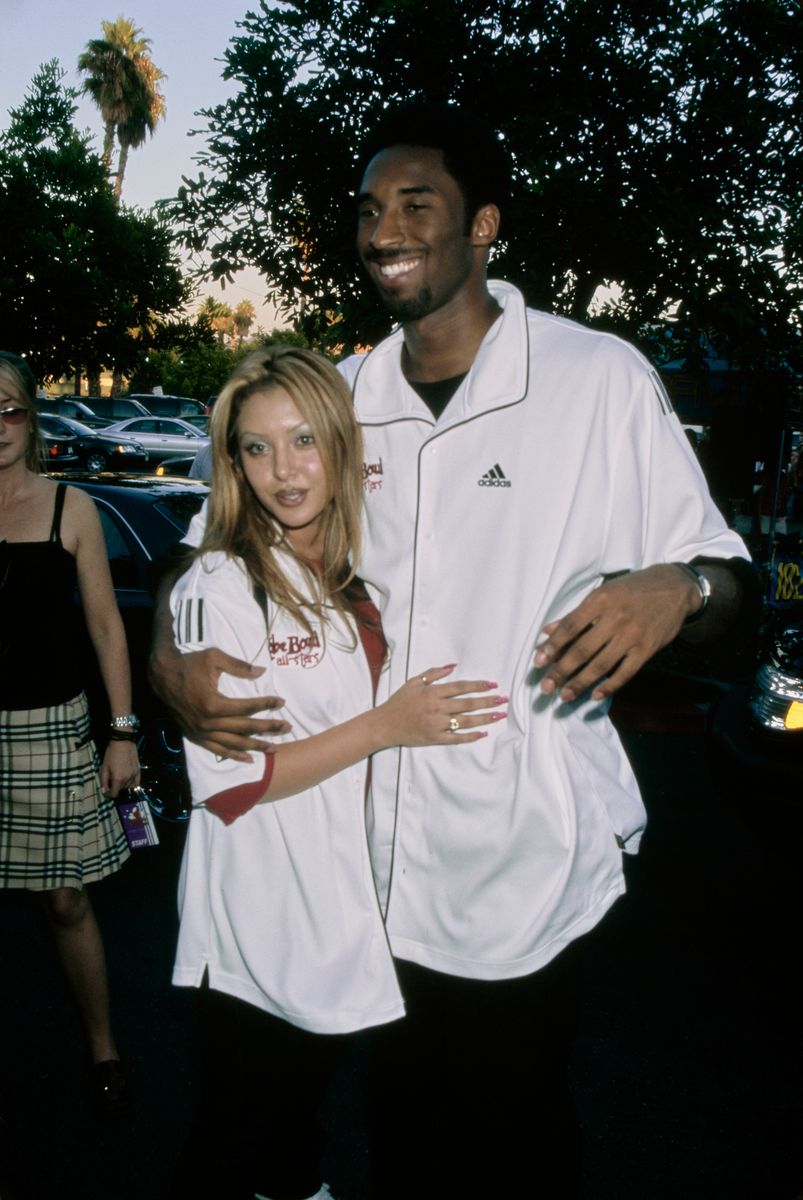 Vanessa and Kobe Bryant in 2000, before they were married