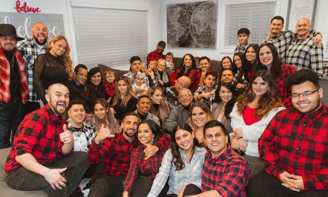 Becky G big Christmas celebration