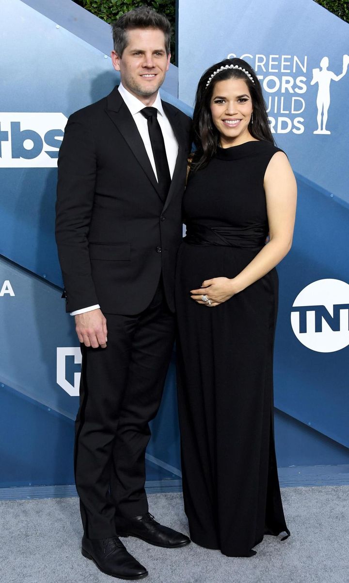 America Ferrera baby bump, SAG Awards