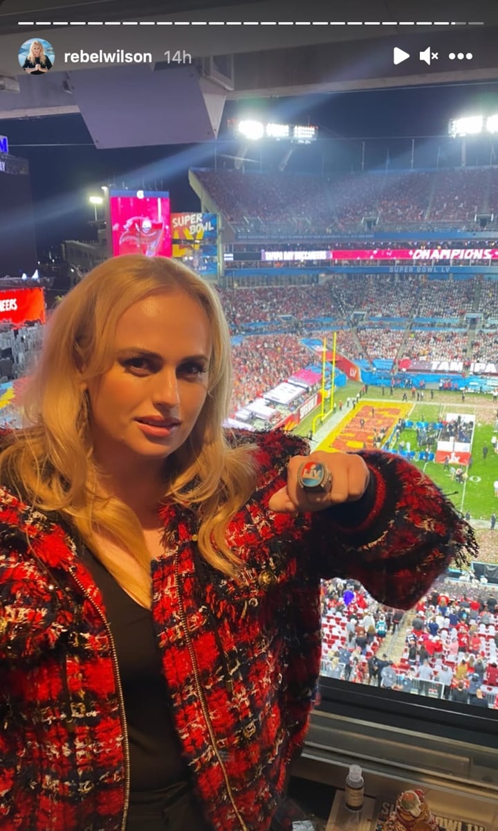 Rebel Wilson praise Tom Brady after winning his seventh Super Bowl