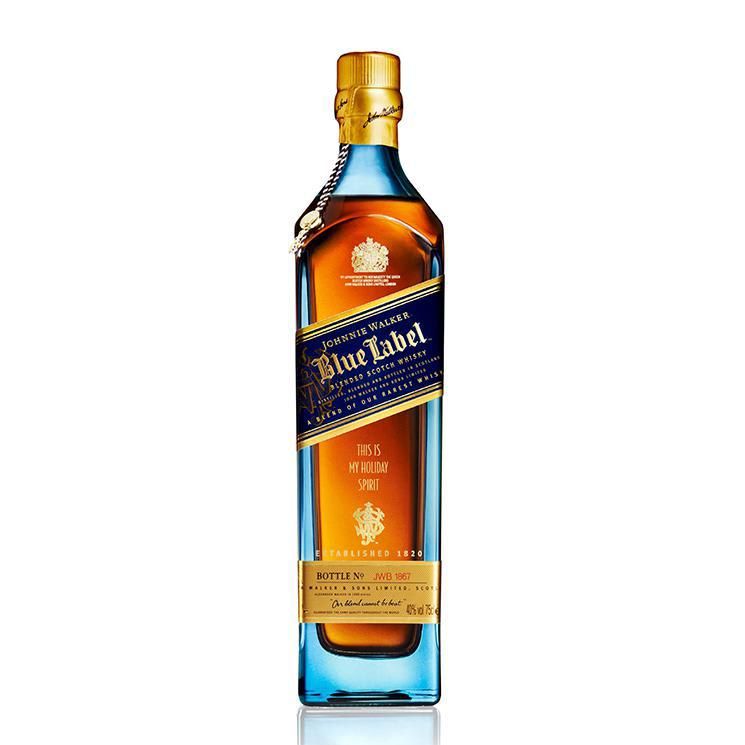 JOHNNIE WALKER BLUE LABEL GHOST & RARE GLENURY ROYAL