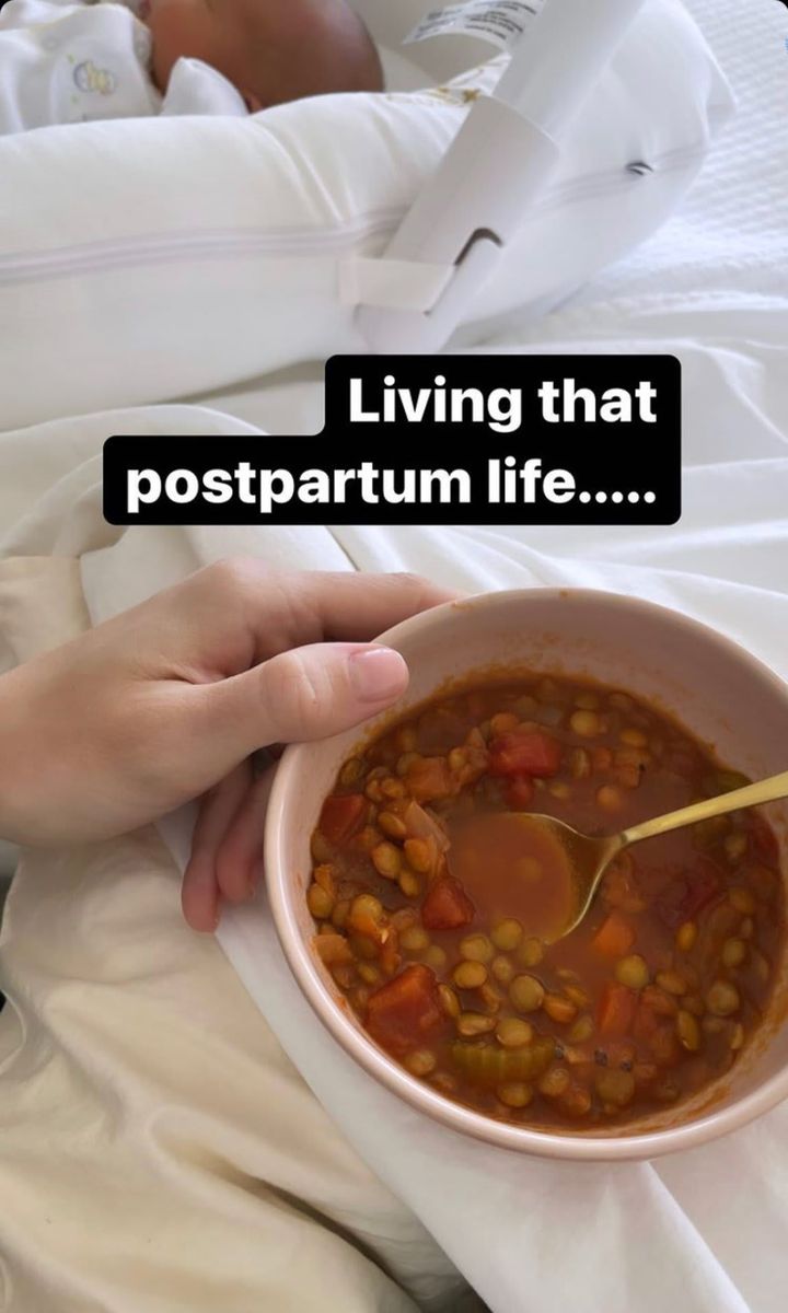 Mandy Moore shares a photo of a bowl of soup