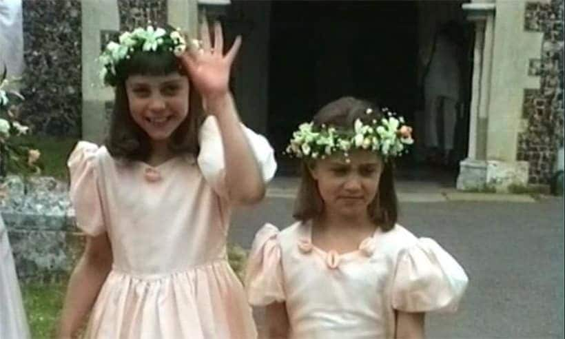 Kate and Pippa were twinning as bridesmaids at their uncle's 1991 wedding. When they were younger, the sisters helped out in the family business and reveled in country walks and cozy Christmas celebrations at which their father Michael would amuse them by wearing costumes, one year even making an entrance as a sumo wrestler.
Photo: The Middleton Family