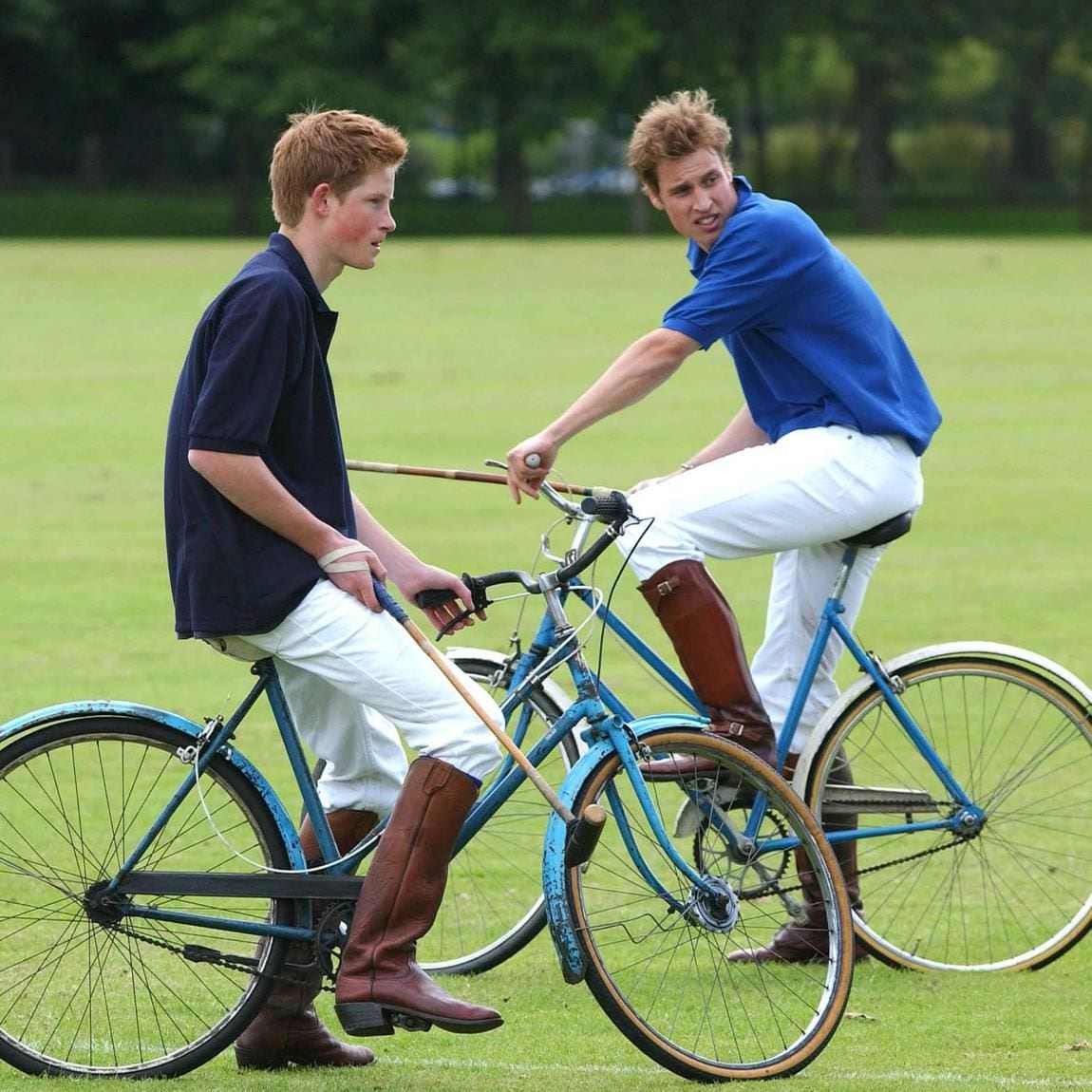 British Royals at Charity Polo Match