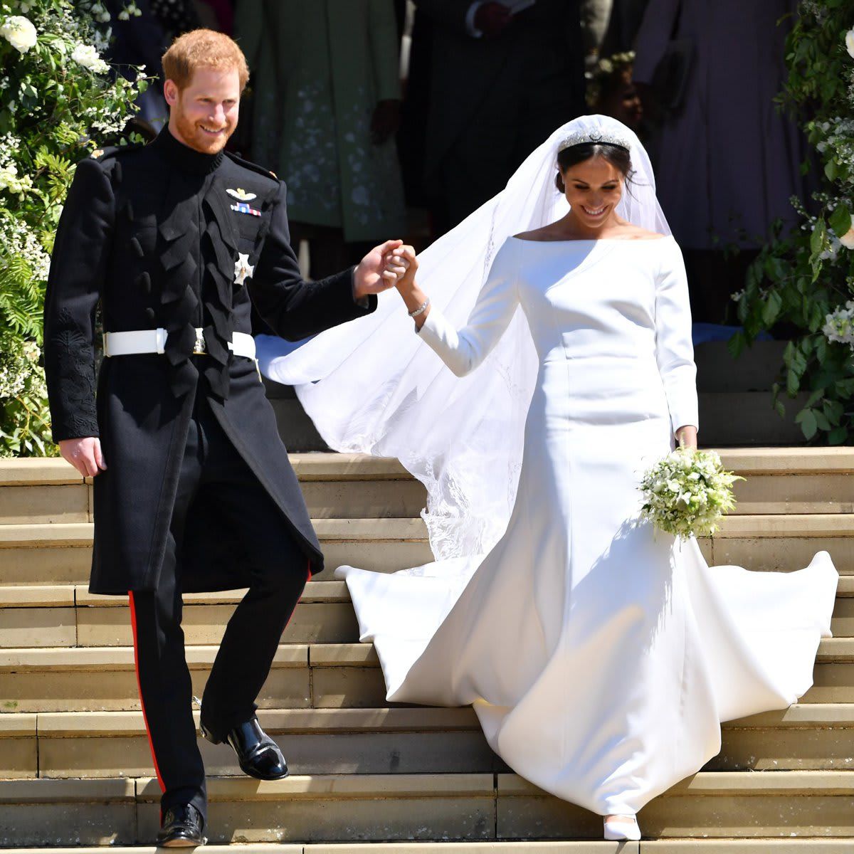 Meghan Markle and Prince Harry tied the knot at St. George’s Chapel in 2018