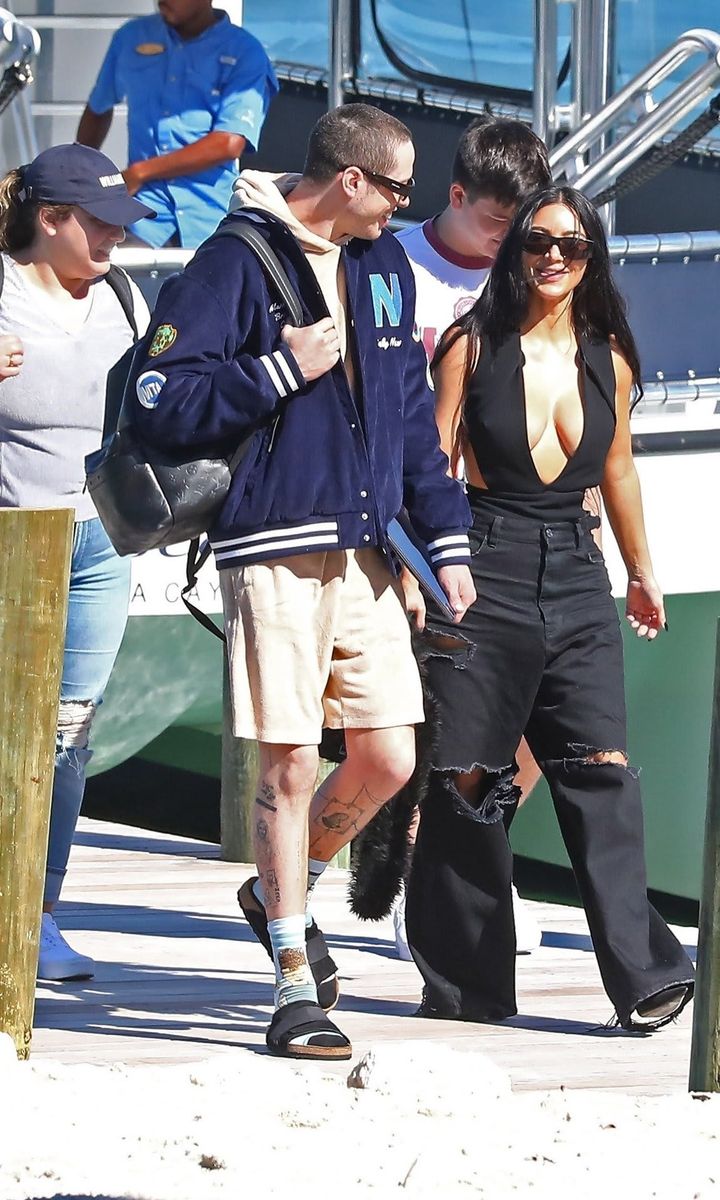 Kim Kardashian y Pete Davidson