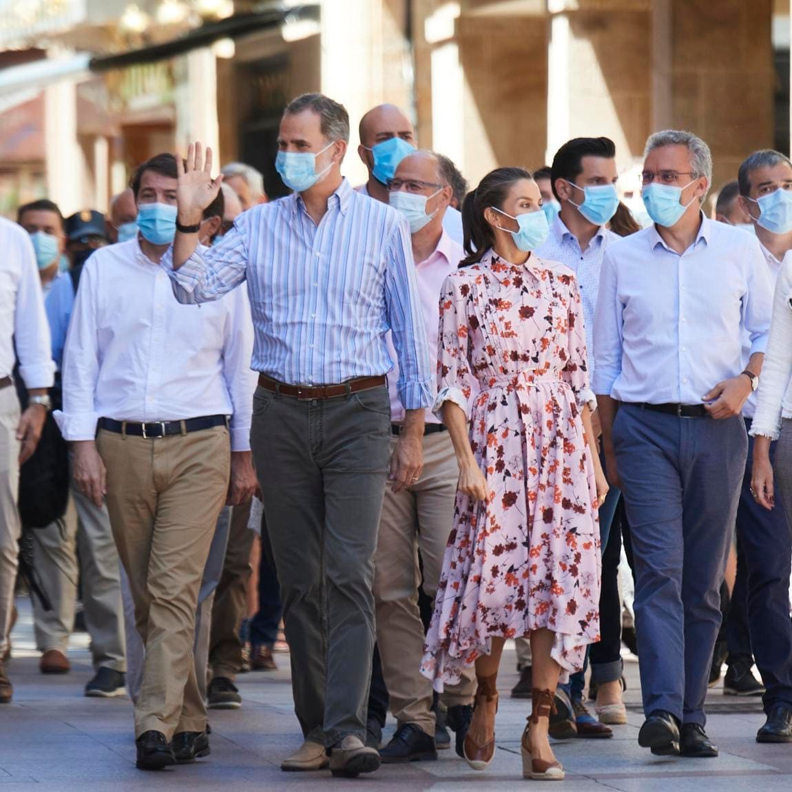 The King and Queen continued their tour of Spain’s autonomous communities on July 15