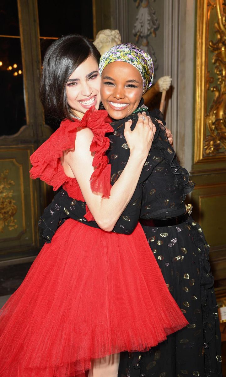 Sofia Carson and Halima Aden