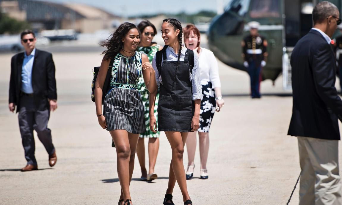 Sasha Obama, Malia Obama