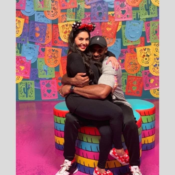 Kobe Bryant and Vanessa Bryant