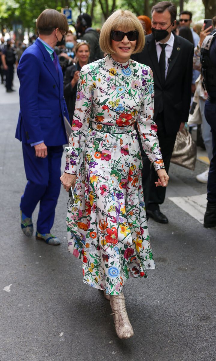 Balenciaga : Outside Arrivals - Paris Fashion Week - Haute Couture Fall/Winter 2021/2022