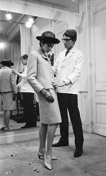 "Over the years, I have learned that what is important in a dress is the woman who is wearing it." - Yves Saint Laurent
<br>
Photo: Getty Images